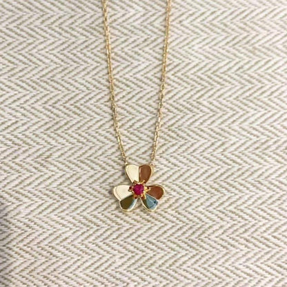[Select]FRIVOLE GOLD FLOWER NECKLACE