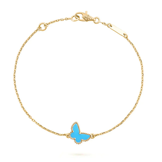 [Select]BUTTERFLY TURQUOISE BUTTERFLY BRACELET