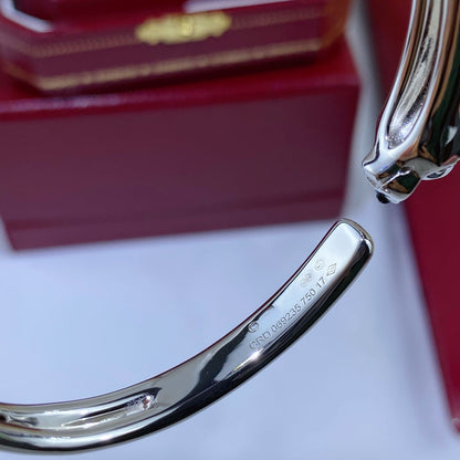 [Select]PANTHERE SILVER OPEN BRACELET
