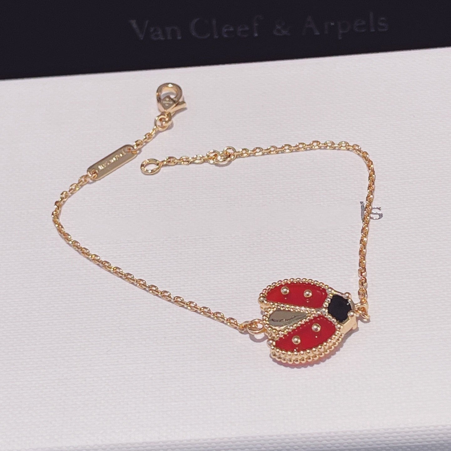 [Select]LUCKY SPRING 1 MOTIF PINK GOLD BRACELET