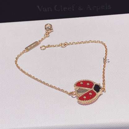 [Select]LUCKY SPRING 1 MOTIF PINK GOLD BRACELET