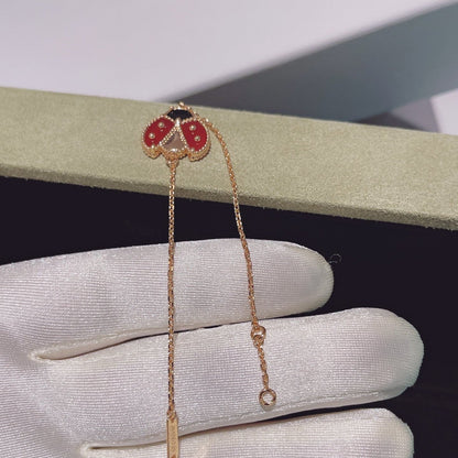 [Select]LUCKY SPRING 1 MOTIF PINK GOLD BRACELET