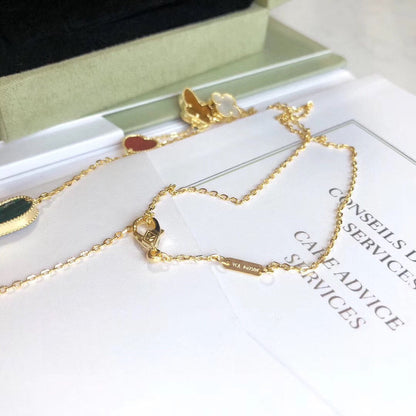 [Select]LUCKY SPRING 4 MOTIFS Select GOLD NECKLACE