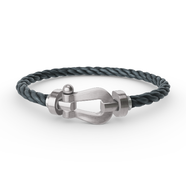 [Select]FORCE LARGE HORSESHOE NO DIAMOND BRACELET SILVER