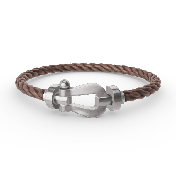 [Select]FORCE LARGE HORSESHOE NO DIAMOND BRACELET SILVER