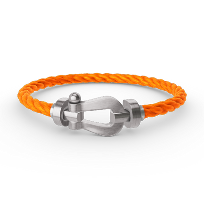[Select]FORCE LARGE HORSESHOE NO DIAMOND BRACELET SILVER