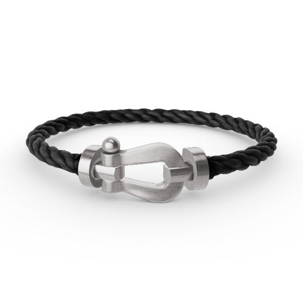 [Select]FORCE LARGE HORSESHOE NO DIAMOND BRACELET SILVER