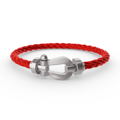 [Select]FORCE LARGE HORSESHOE NO DIAMOND BRACELET SILVER