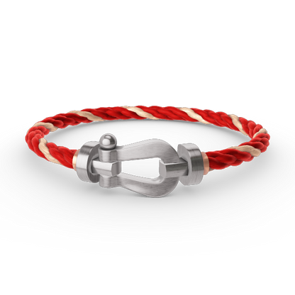 [Select]FORCE LARGE HORSESHOE NO DIAMOND BRACELET SILVER