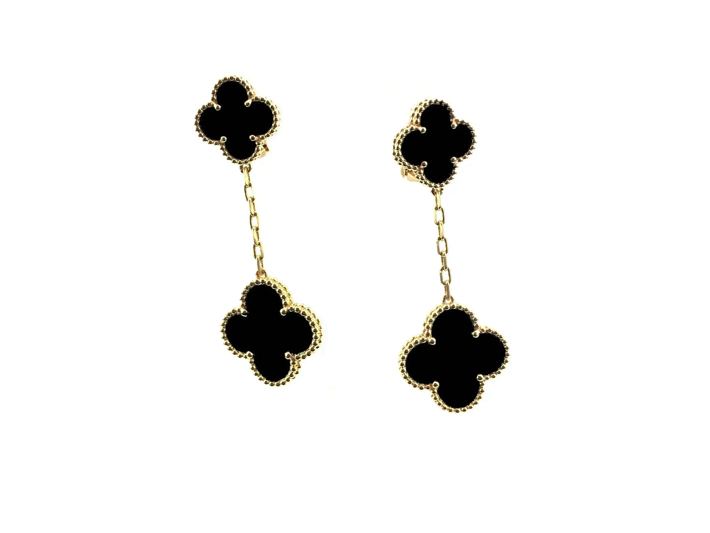 [Select]CLOVER 2 MOTIFS  EARRINGS (MULTIPLE CHOICESC