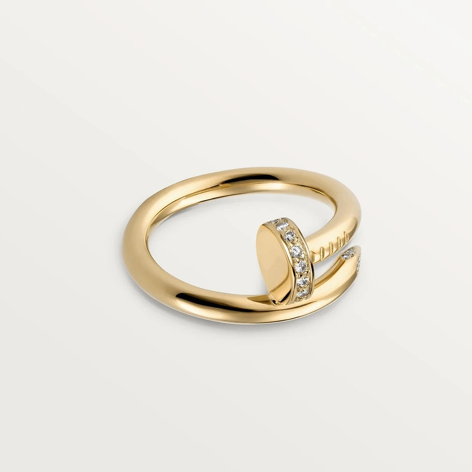 [Select]JUSTE RING 2.65MM GOLD DIAMOND